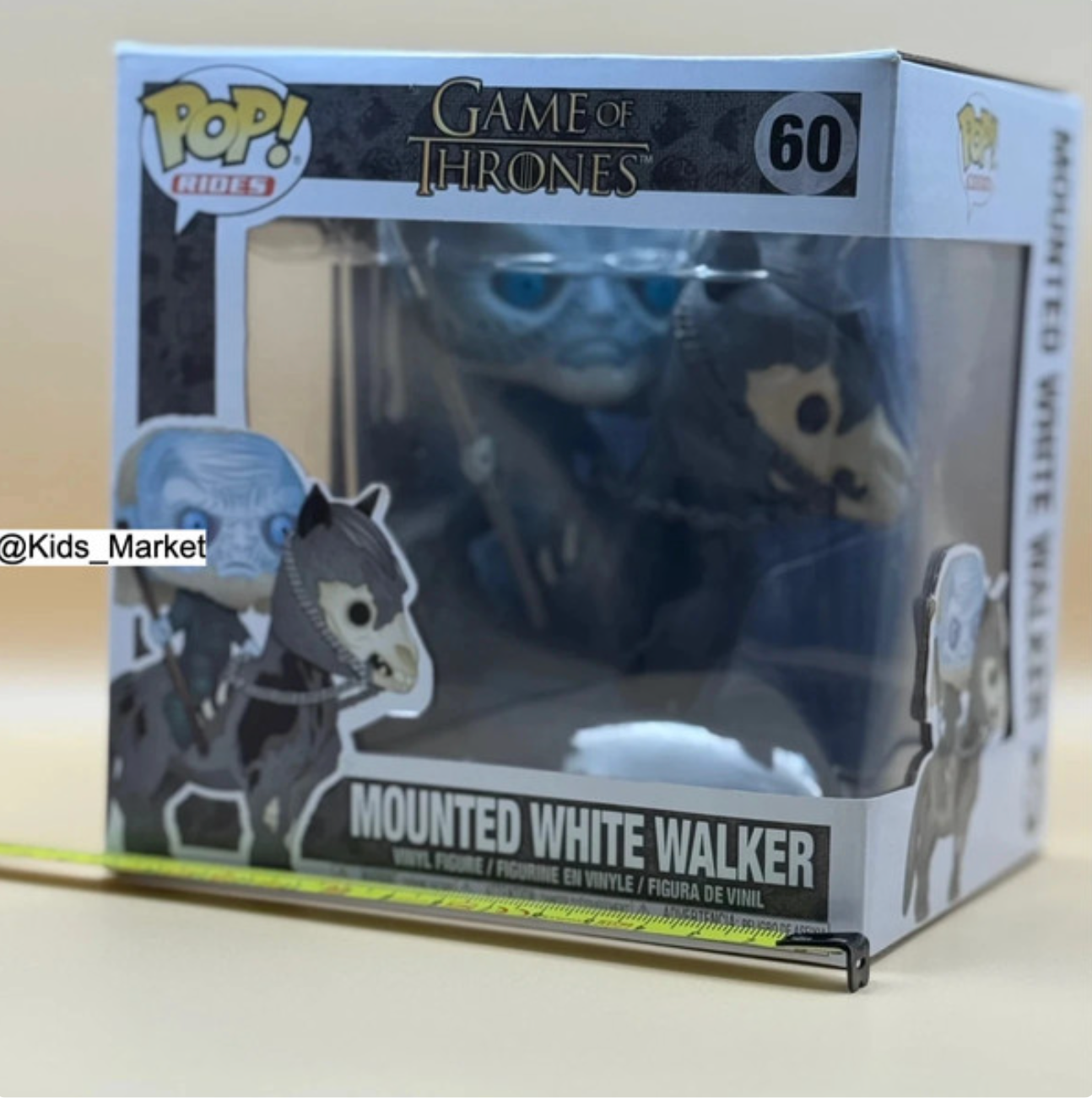 Pop! Rides Game of Thrones – Mounted White Walker #60 (Slightly Dented Packaging)