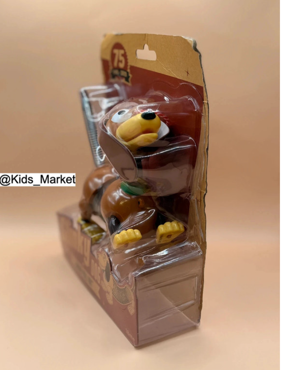 Slinky Dog Junior Pull Toy – 75th Anniversary Edition (Imperfect Packaging)