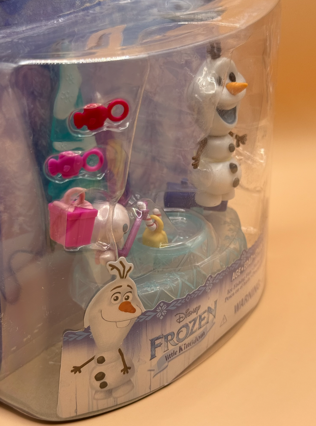 Frozen Little Kingdom Olaf Ice Fishing Fun Playset - Imperfect product packaging