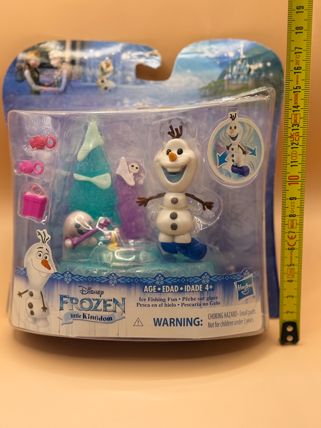 Frozen Little Kingdom Olaf Ice Fishing Fun Playset - Imperfect product packaging
