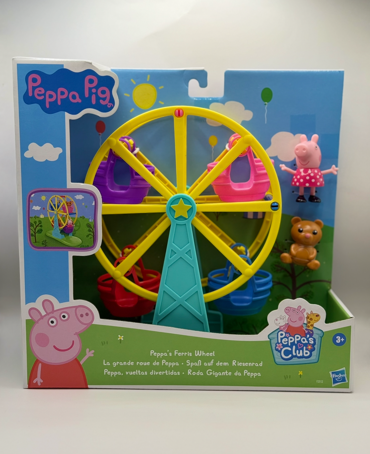 Peppa Pig’s Ferris Wheel Playset – Includes Peppa Figure