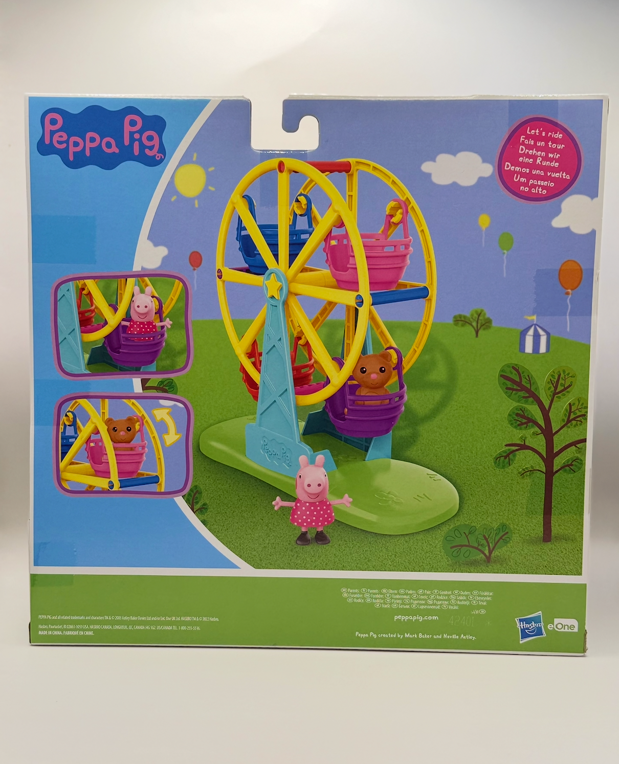 Peppa Pig’s Ferris Wheel Playset – Includes Peppa Figure