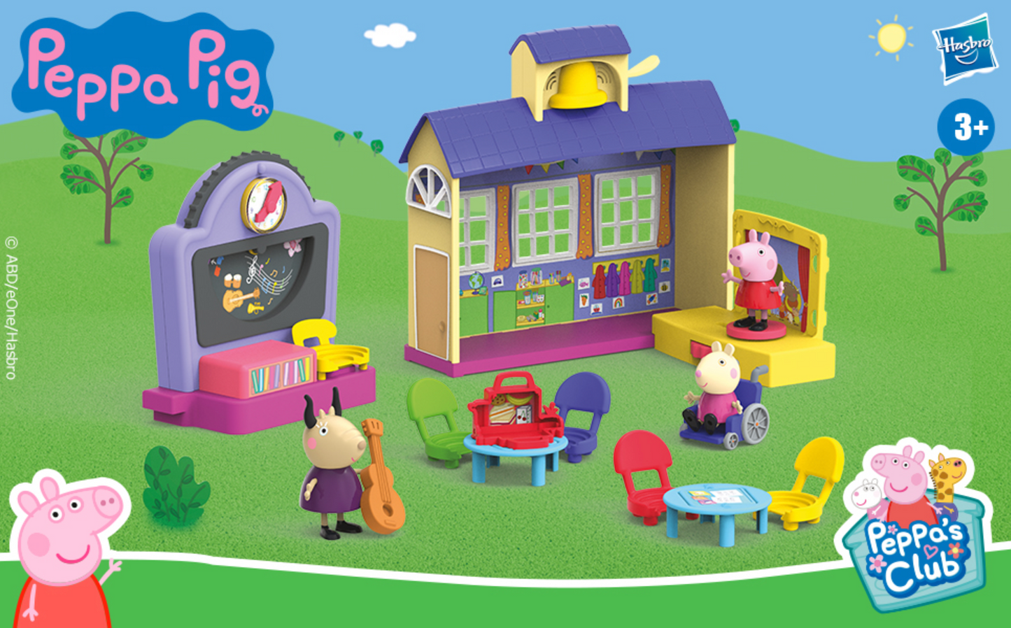 Peppa Pig Peppa's Adventures Peppas Play Group, Preschool Toy with Speech and Sound, Ages 3+