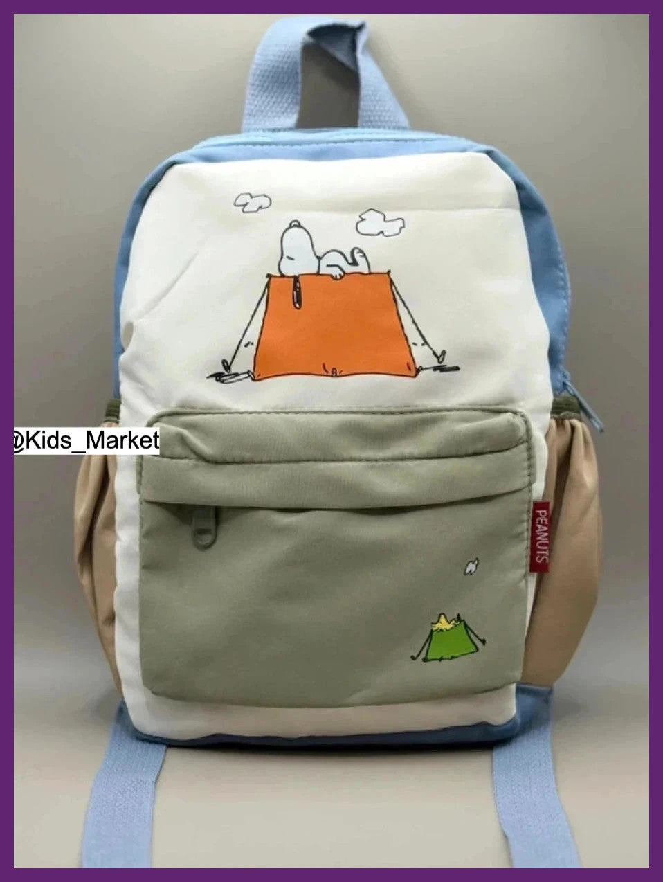 Snoopy Kids Backpack – Cute Cartoon Design | Lightweight & Durable