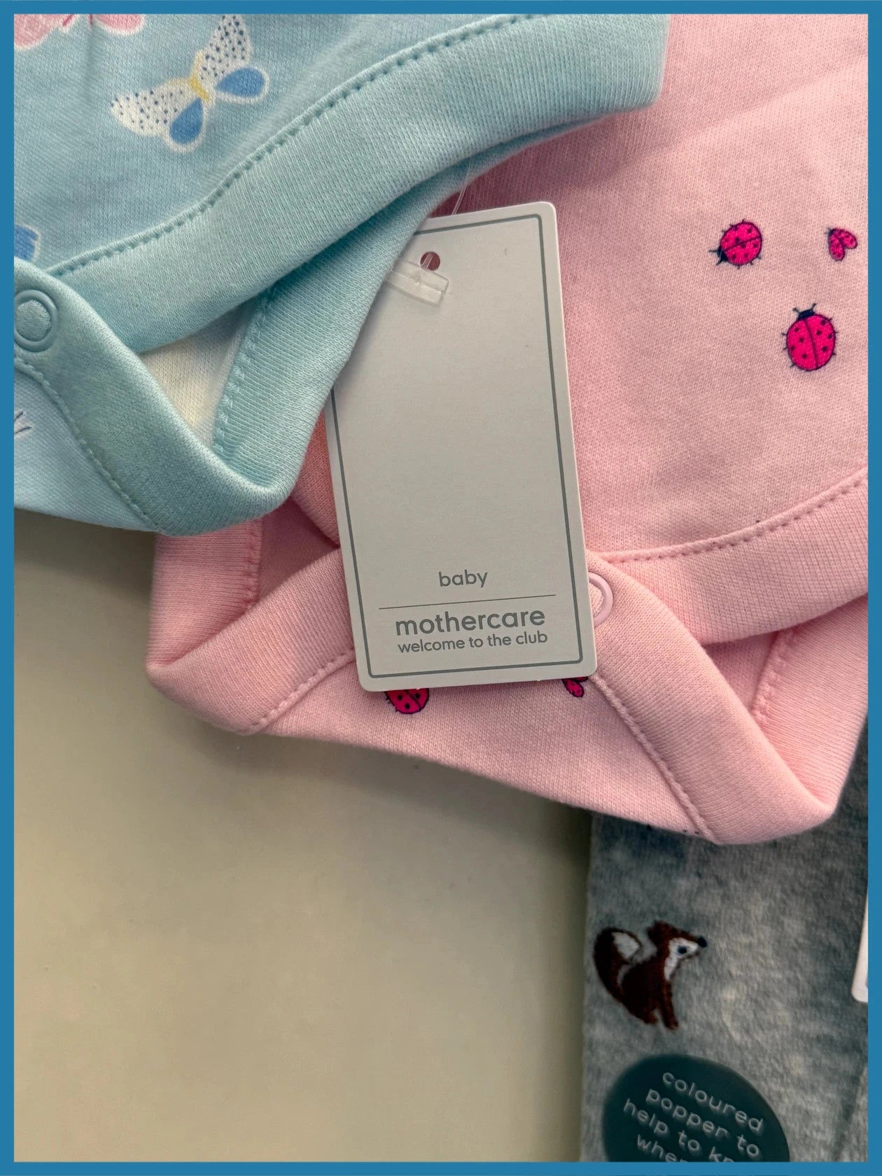 3pcs Baby Girl Bundle – Mothercare & Little Nutmeg (Up to 1 Month)
