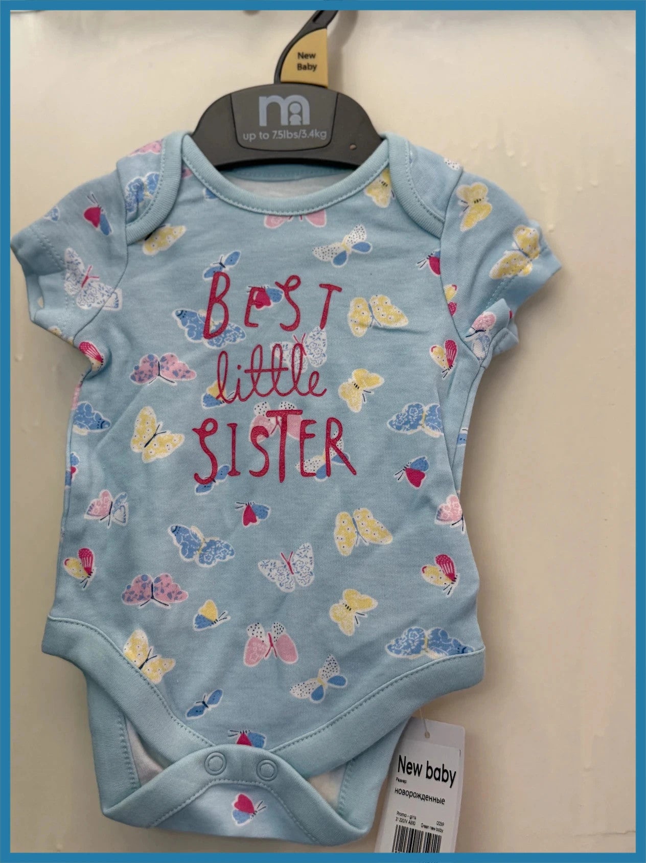 3pcs Baby Girl Bundle – Mothercare & Little Nutmeg (Up to 1 Month)