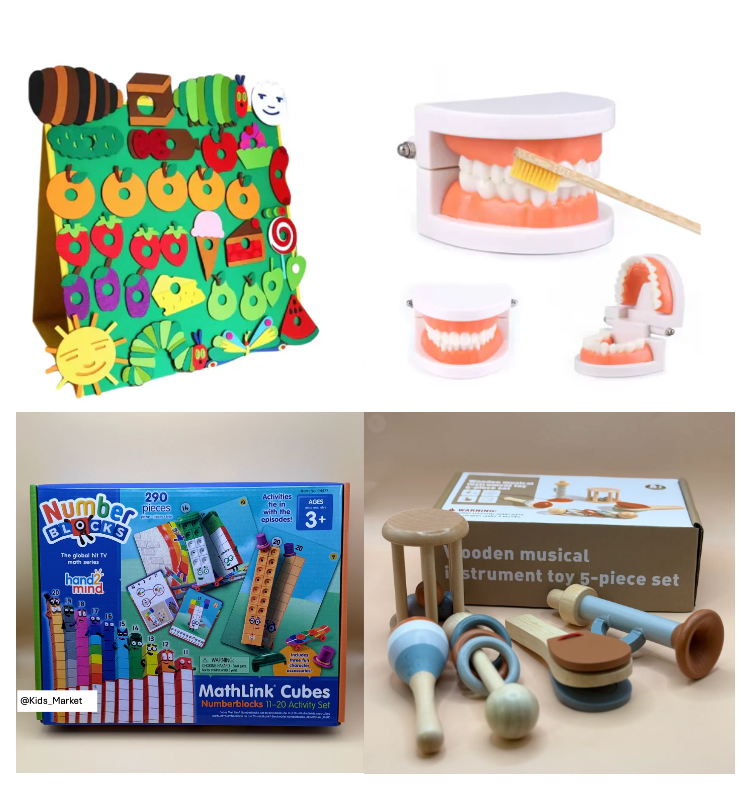 🧠 Educational, STEM & Montessori Toys