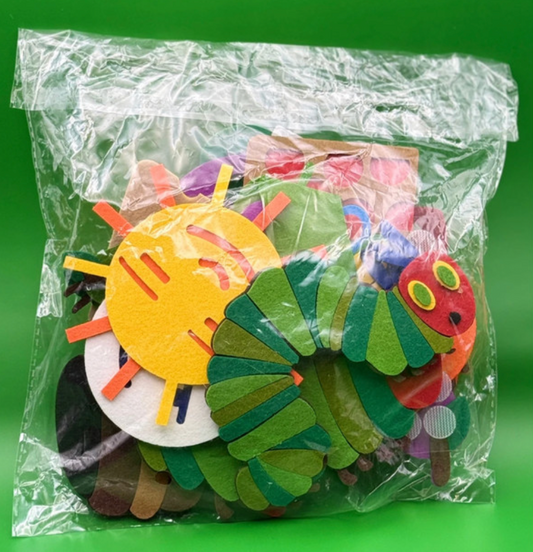 The Very Hungry Caterpillar – Full Felt Story Prop Set (All Pieces Included)