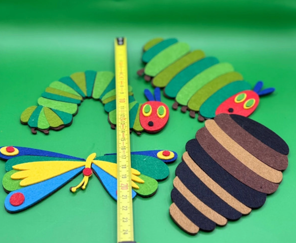 The Very Hungry Caterpillar – Full Felt Story Prop Set (All Pieces Included)