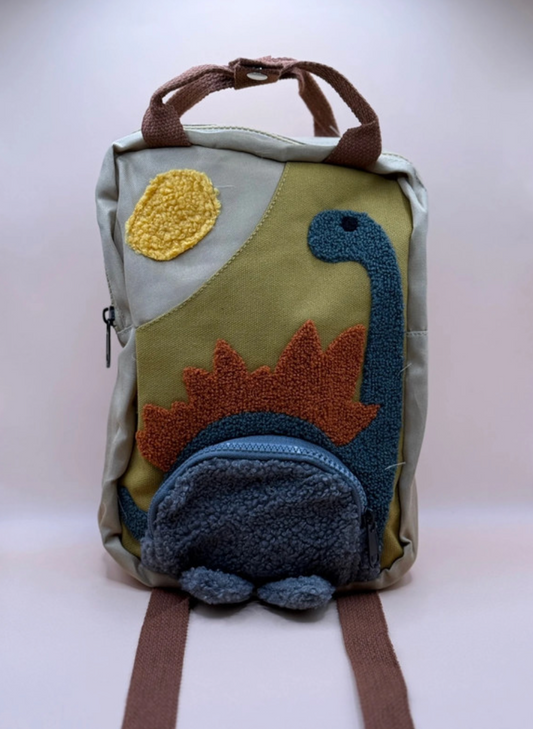 🦖🎒 Cute Dinosaur Backpack for Toddlers – Kids Mini Dino Bag (26cm)