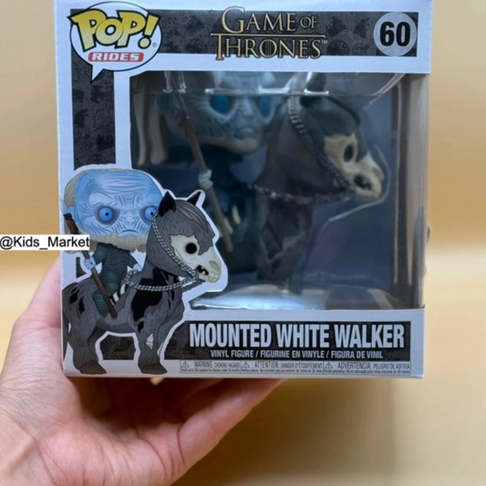 Pop! Rides Game of Thrones – Mounted White Walker #60 (Slightly Dented Packaging)