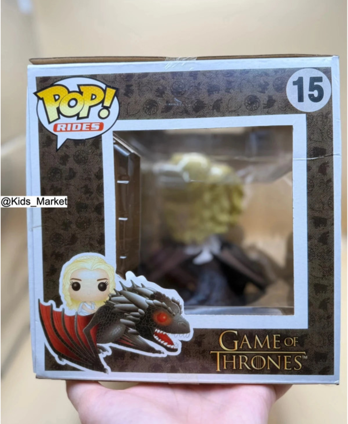 Dented box! Funko Pop! Vinyl Rides Game of Thrones - Daenerys and Drogon #15