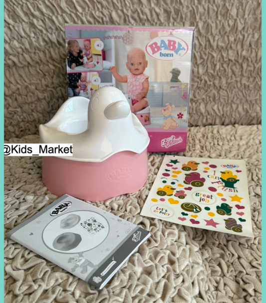 Baby Born Interactive Potty & Stickers Toy - Ages 3