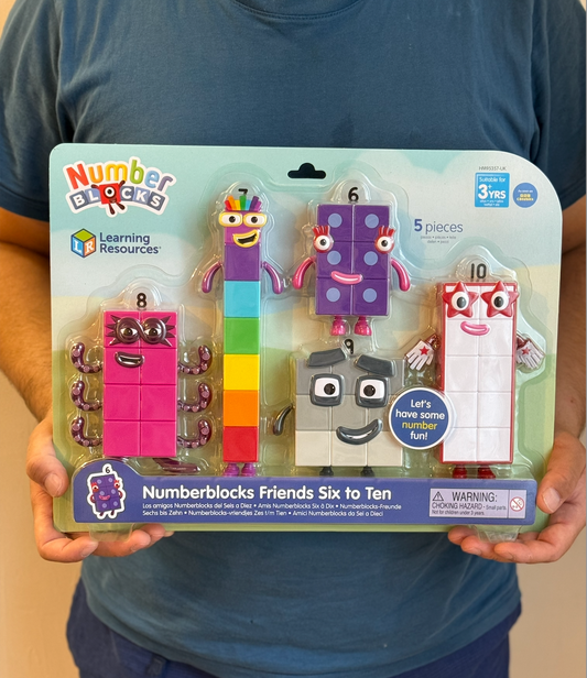 Numberblocks Friends Six to Ten Figures | Learning Resources
