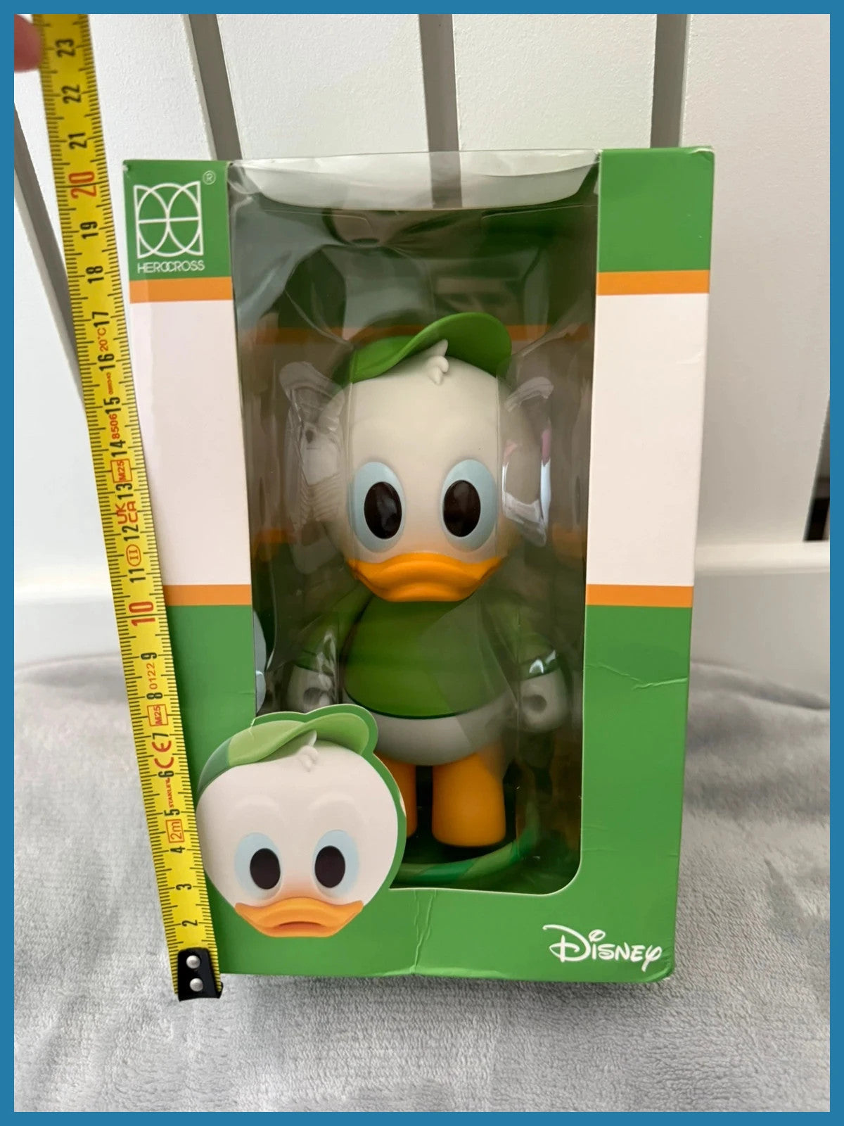 Louie Duck Vinyl Figure – Duck Tales Collectible Toy | Approx. 16 to 18cm