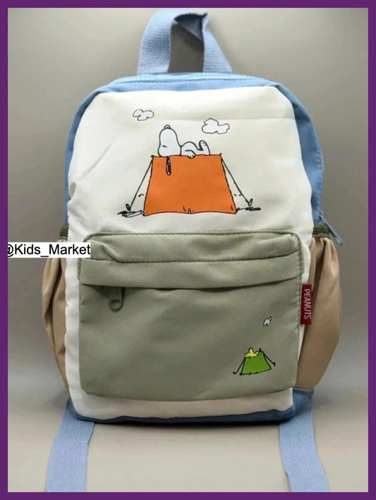 Snoopy Kids Backpack – Cute Cartoon Design | Lightweight & Durable