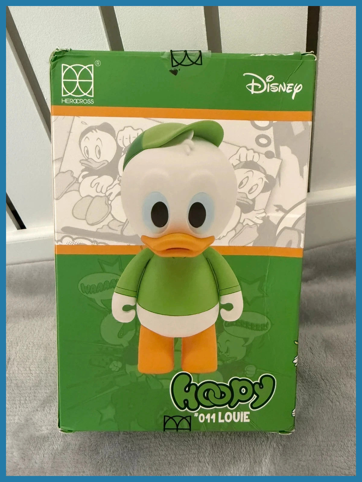 Louie Duck Vinyl Figure – Duck Tales Collectible Toy | Approx. 16 to 18cm